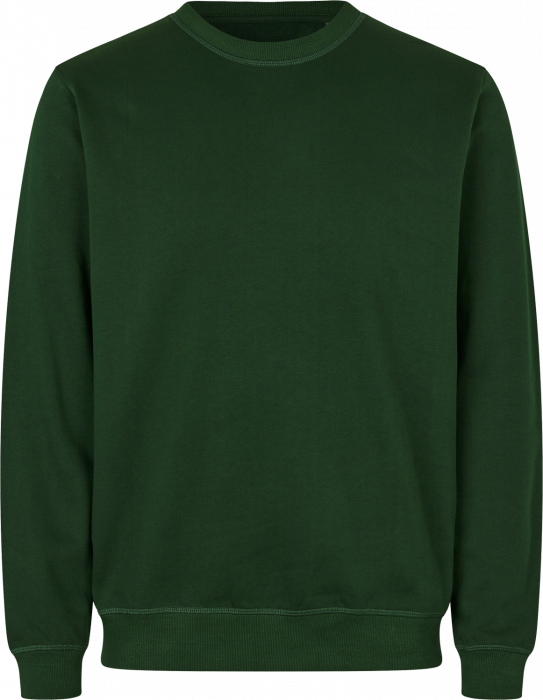 ID - Organic Cotton Sweatshirt Men - Bottle Green