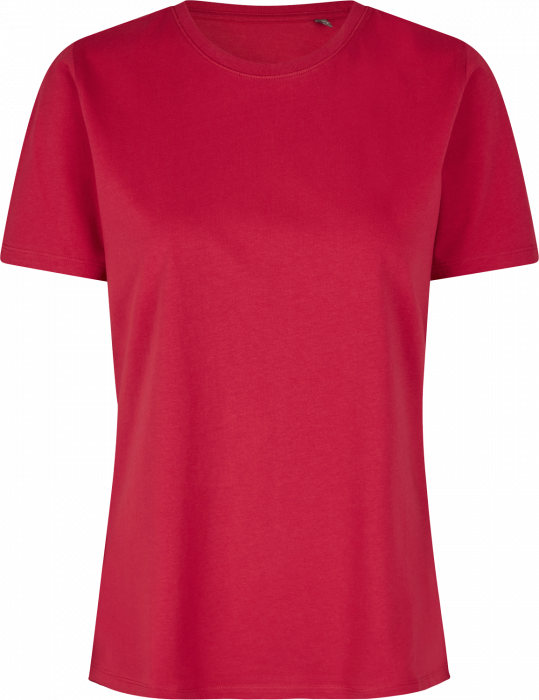 ID - Eco T-Shirt Women - Czerwony