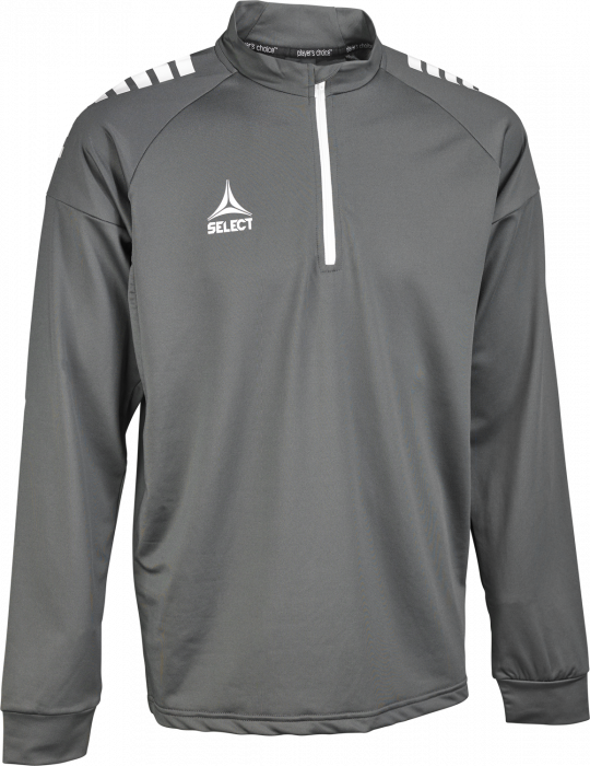 Select - Spain V25 Half-Zip Training Jacket - Gris & blanco